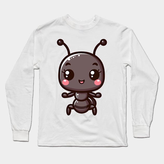 Colony Explorer Ant Long Sleeve T-Shirt by CreativeArtss